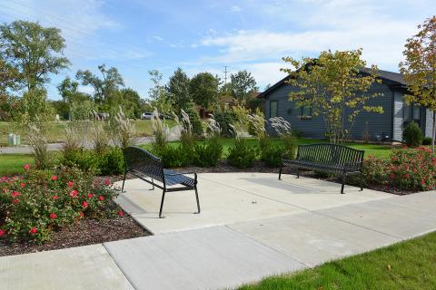 Stafford Place sitting area