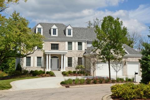 Custom home - The Sheffield in Oak Brook Illinois