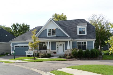 Custom home - The Chestnut Hill Model in Warrenville Illinois