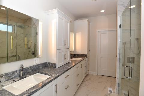 Harrison Custom Bathroom off the first floor master bedroom