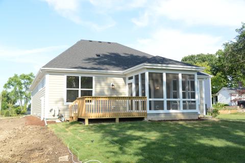 Screen porch and deck