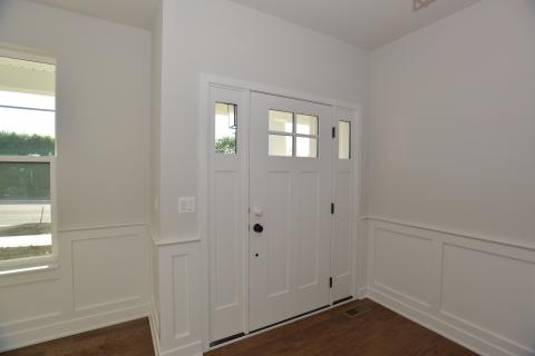 Craftsman style wainscoting